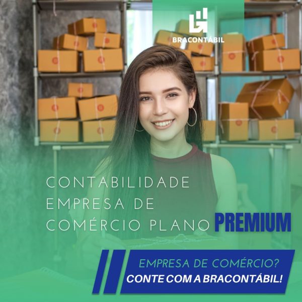 Contabilidade Empresas de Comércio Plano Premium